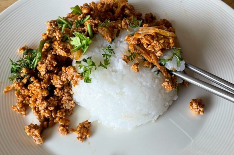 20 Minute Easy Gochujang Chicken Cabbage Stir Fry