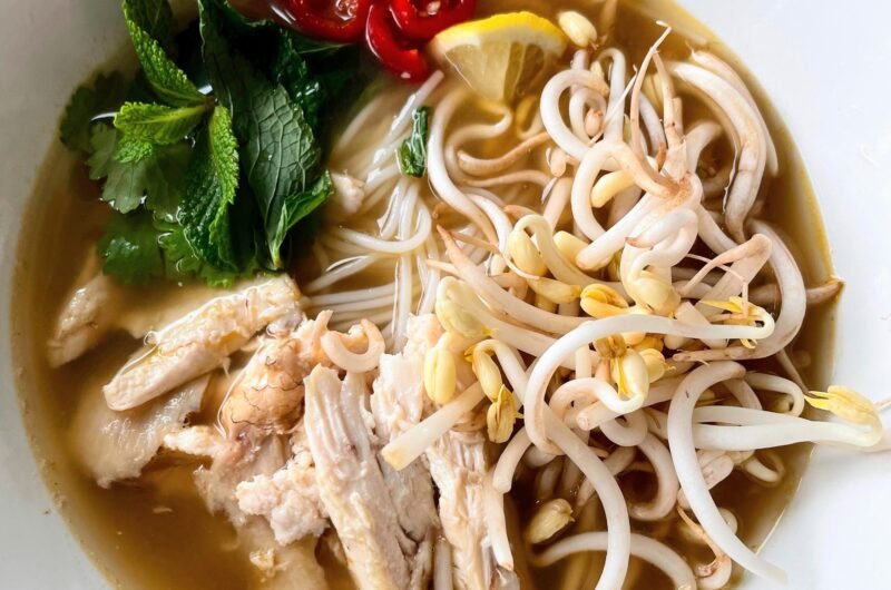 45 Minute Instant Vietnamese Chicken Pho