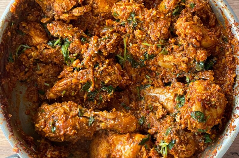 Authentic Mangalorean Chicken Sukka