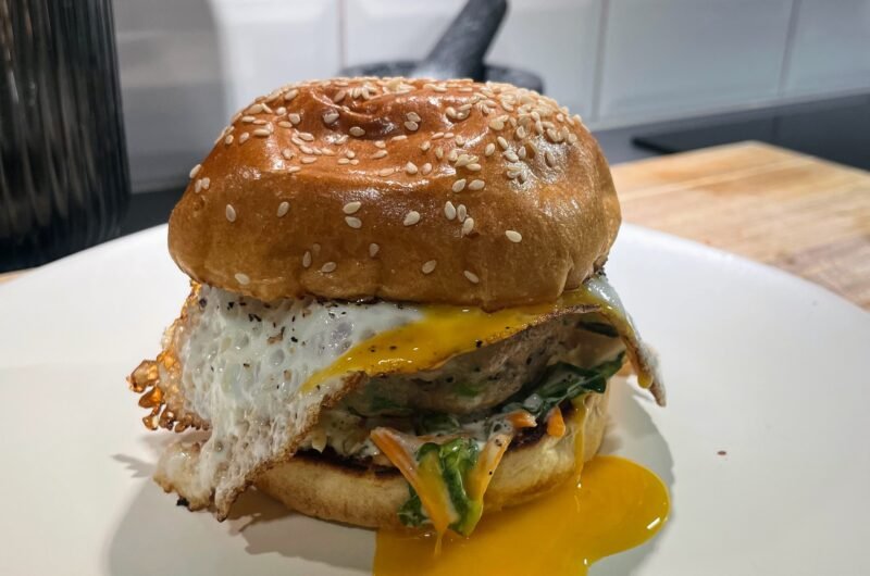 Thai Basil Chicken Burger