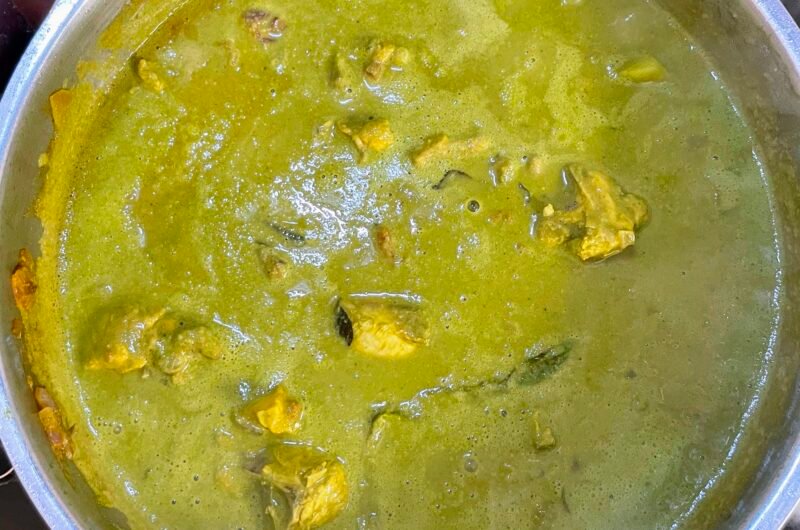 Mom’s Green Masala Chicken