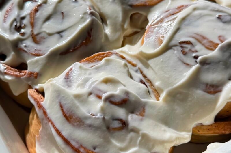 Chai-Spiced Apple Cinnamon Rolls