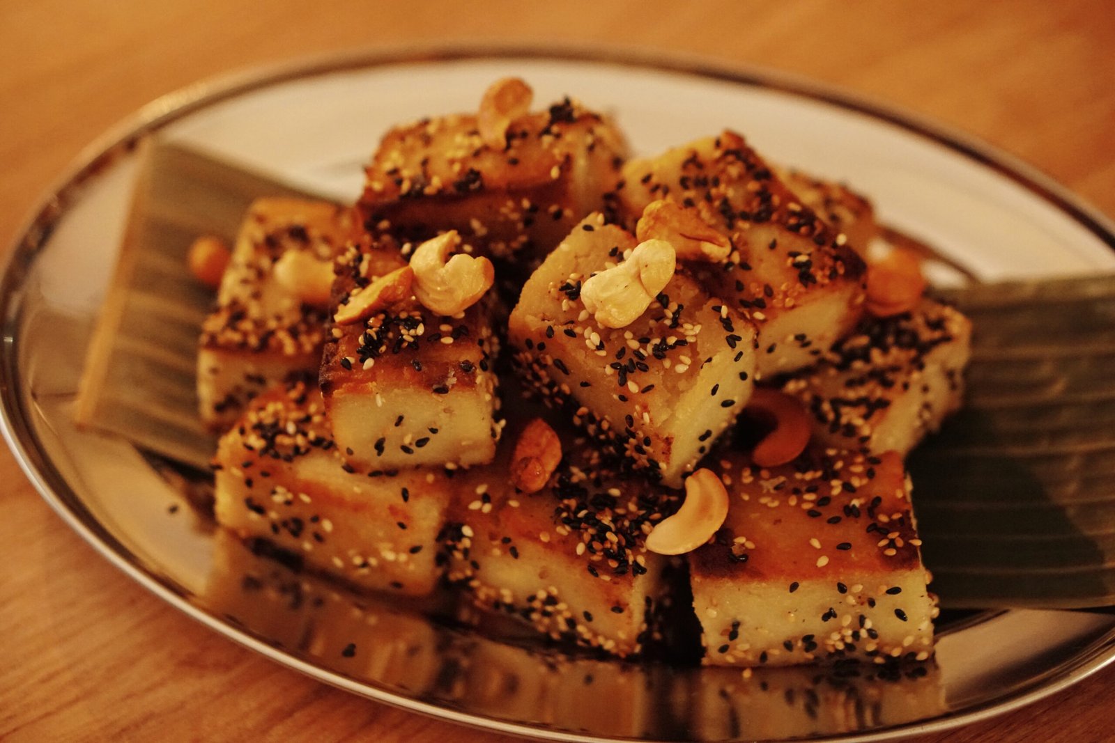 Baked Thekkere da Adde (Mangalorean Cucumber Rice Cake)