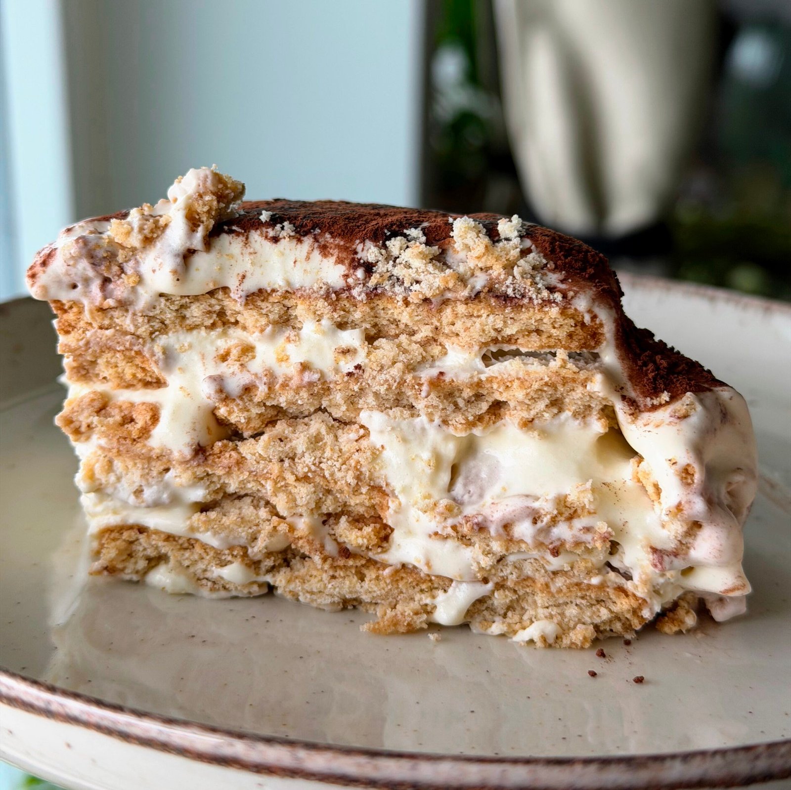 Easy Lazy Tiramisu (No-Bake Coffee Biscuit Dessert)