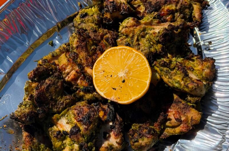 Vibrant Hariyali Chicken Tikka